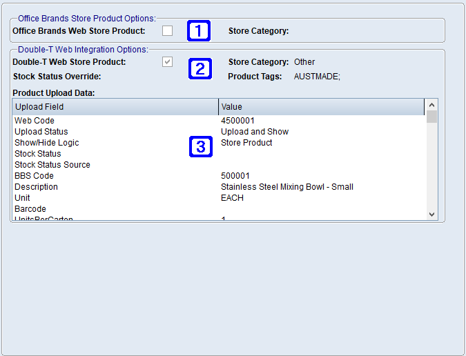 eCommerce Integrations Screen eCommerce Integrations Screen